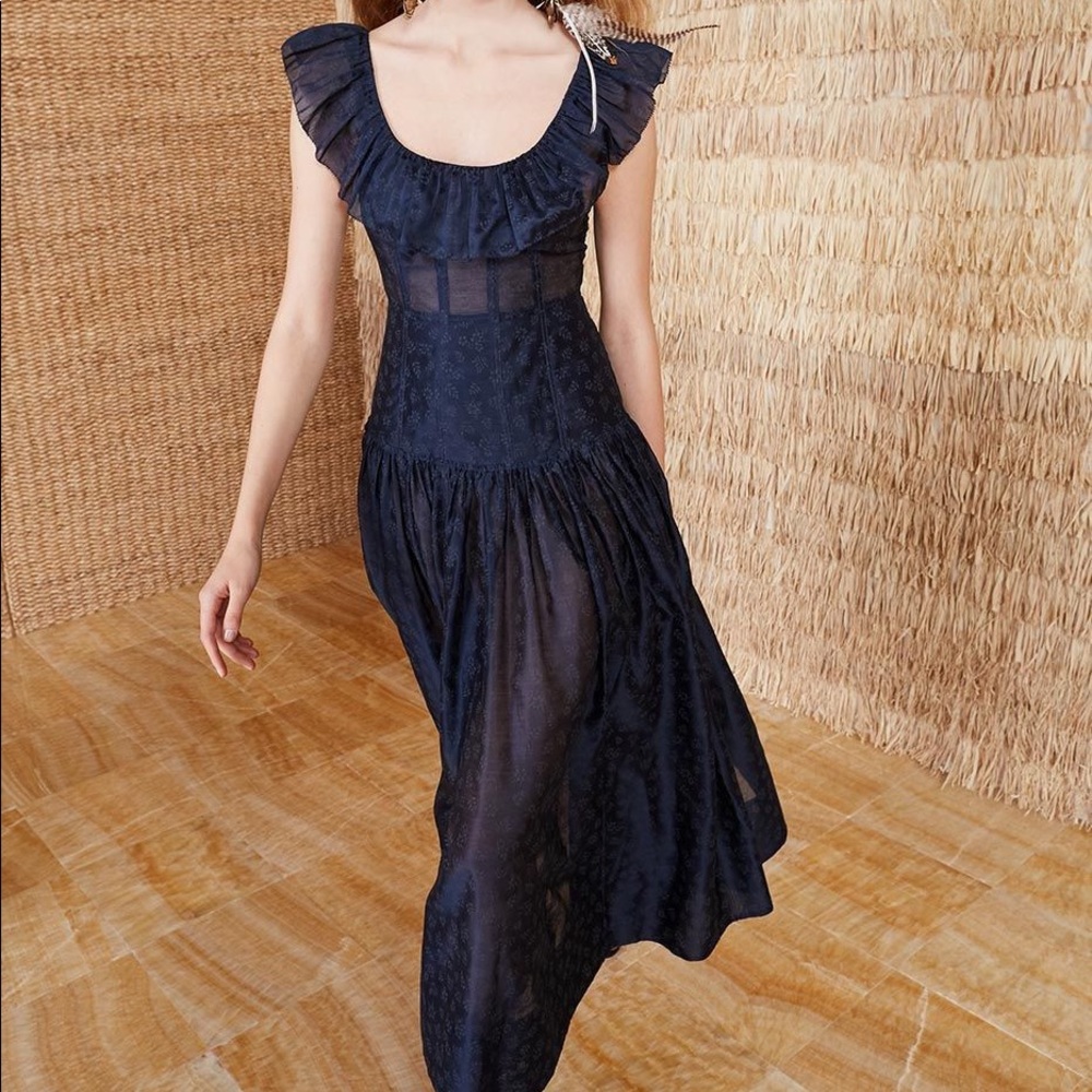 Ulla Johnson Coretta Midi dress, NWT, size 2